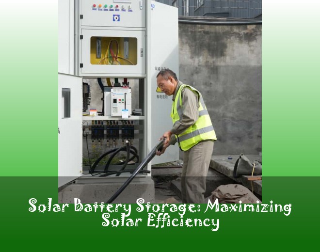Solar Battery Storage: Maximizing Solar Efficiency